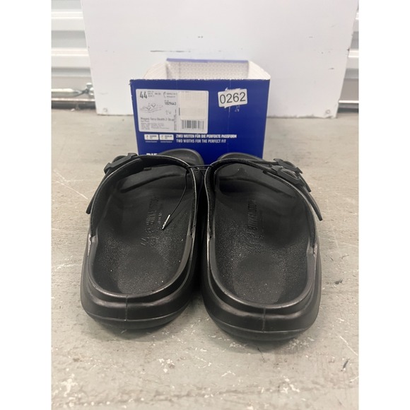 Birkenstock Mogami Terra 1029643 Sandals Mens‎ US 11 Black 2-Strap Comfort Slide main image 4